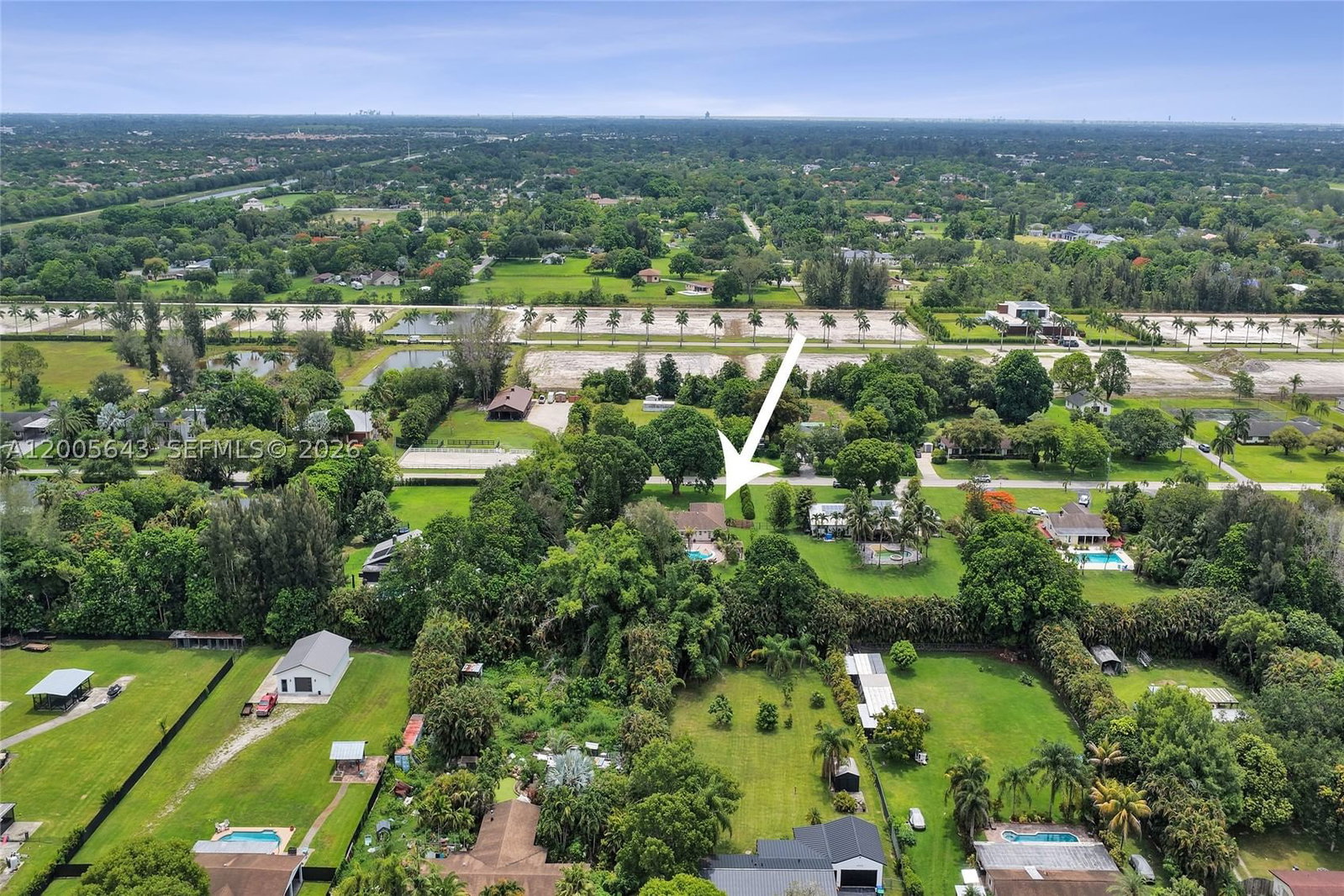 Real estate property located at 4981 186th Ave, Broward, Everglades Land Co, Southwest Ranches, FL