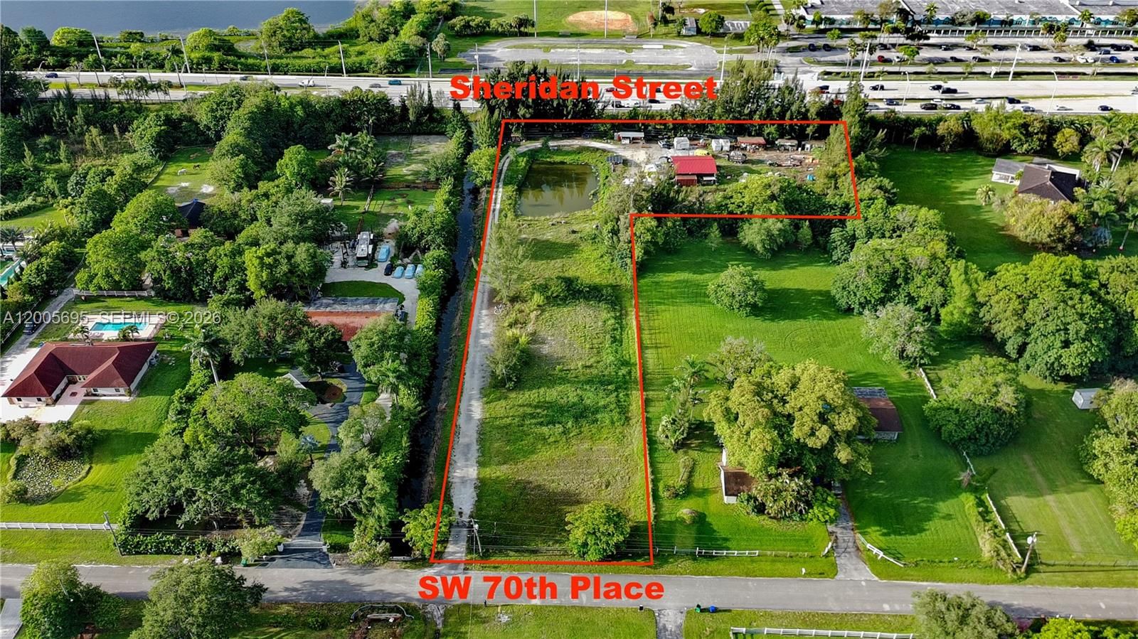 Real estate property located at 18100 70th Pl, Broward, Chambers Sub Sw1/4, Southwest Ranches, FL