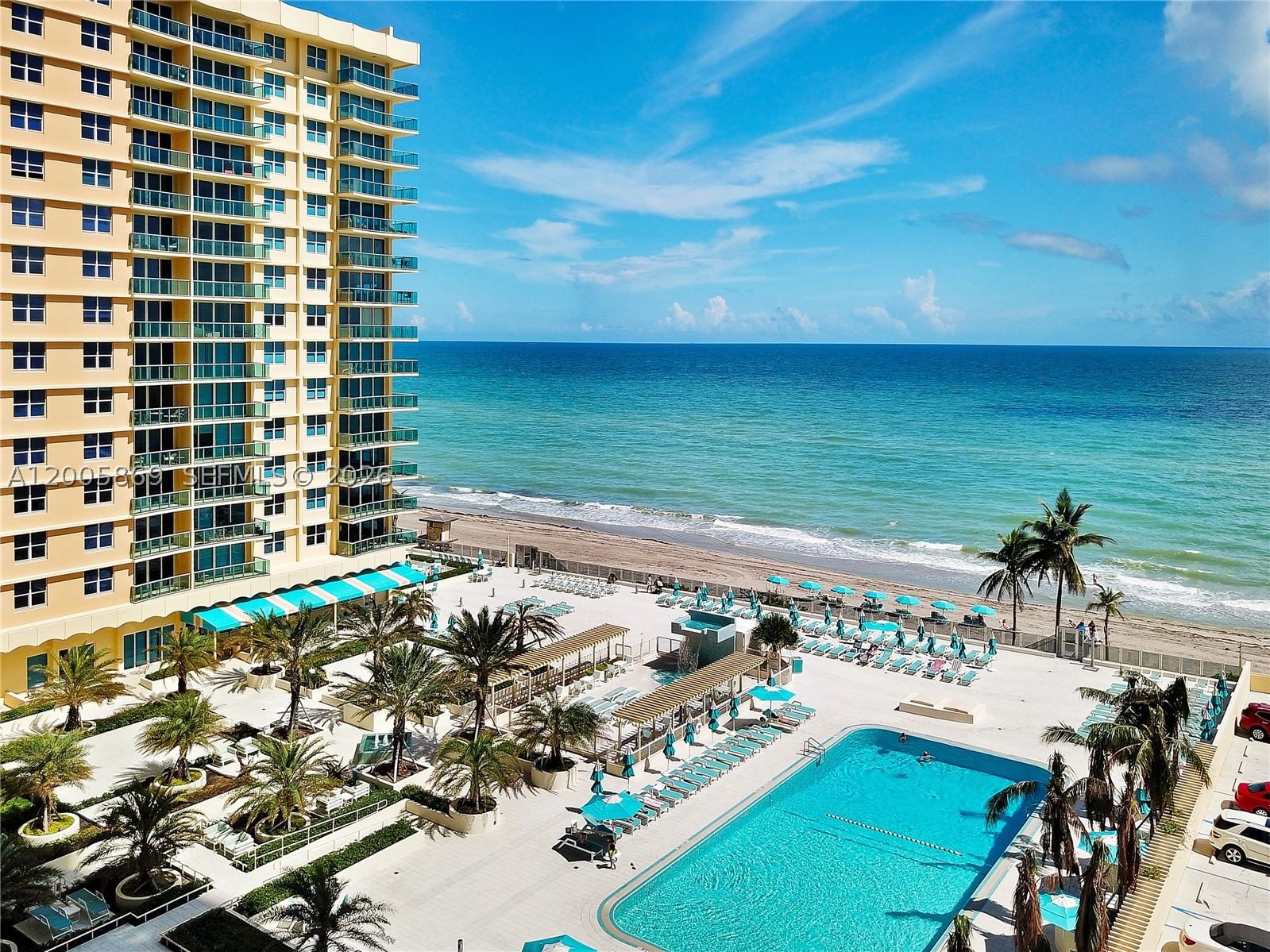 Real estate property located at 2501 Ocean Dr #415, Broward, Wave Condo, Hollywood, FL