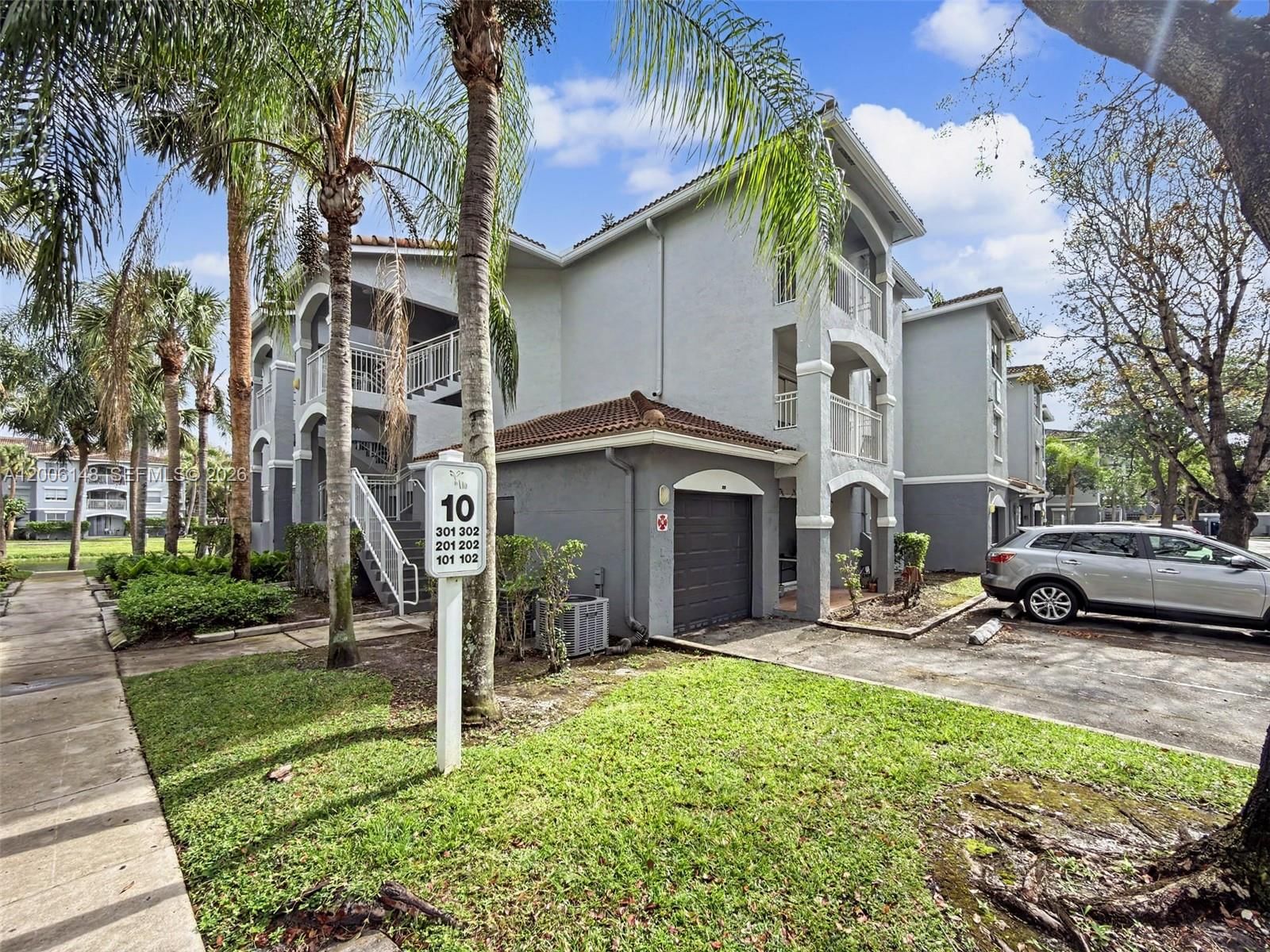 Real estate property located at 9615 1st Ct #10-302, Broward, La Via Condo, Pembroke Pines, FL