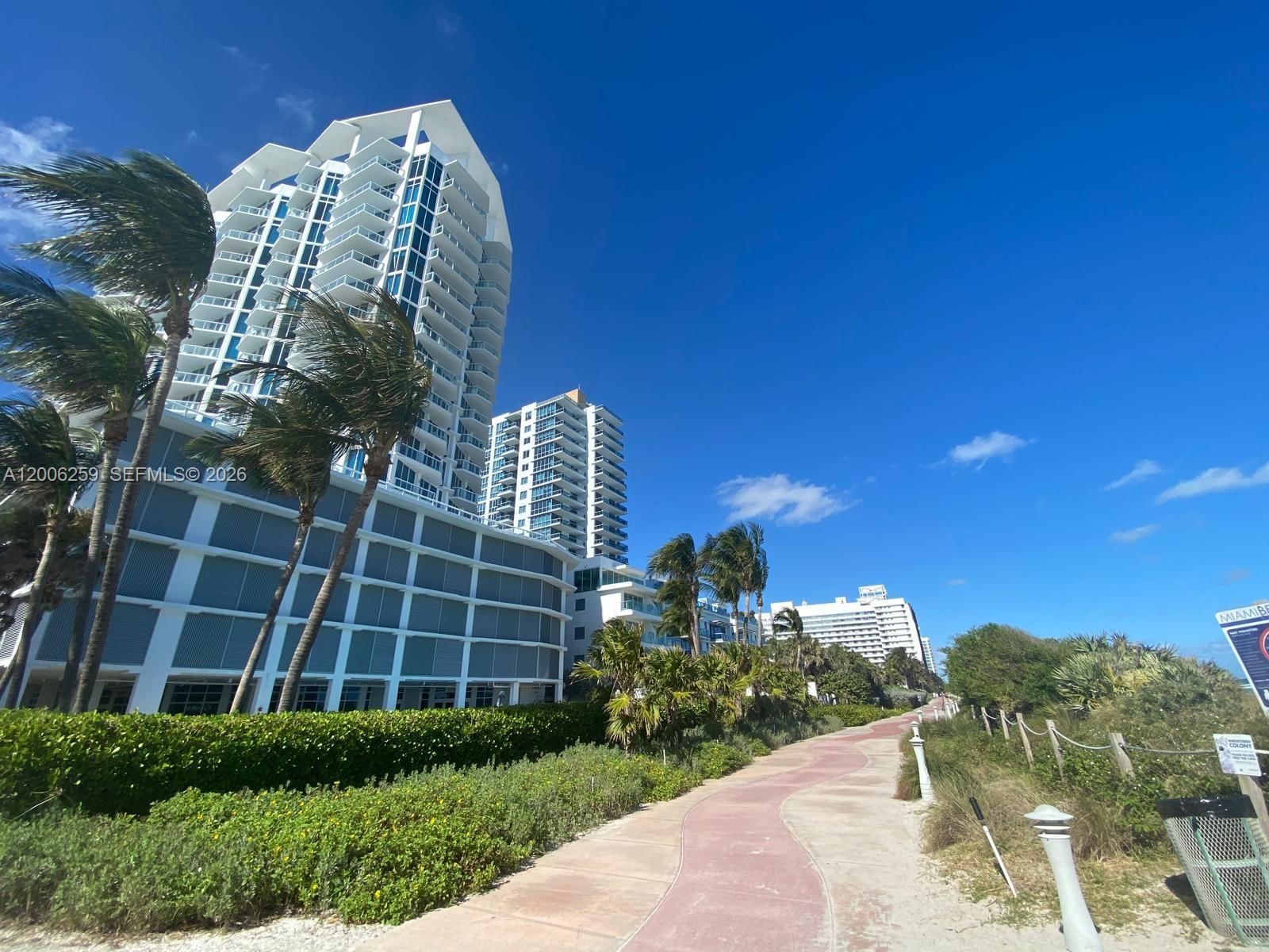 Real estate property located at 6515 Collins Ave #1505, Miami-dade, Bel-aire On The Ocean Con, Miami Beach, FL