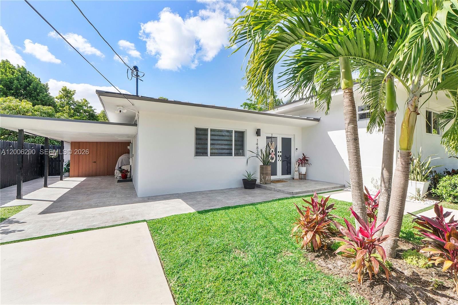 Real estate property located at 14830 Spur Dr, Miami-dade, Bisc Gardens Sec D, Miami, FL