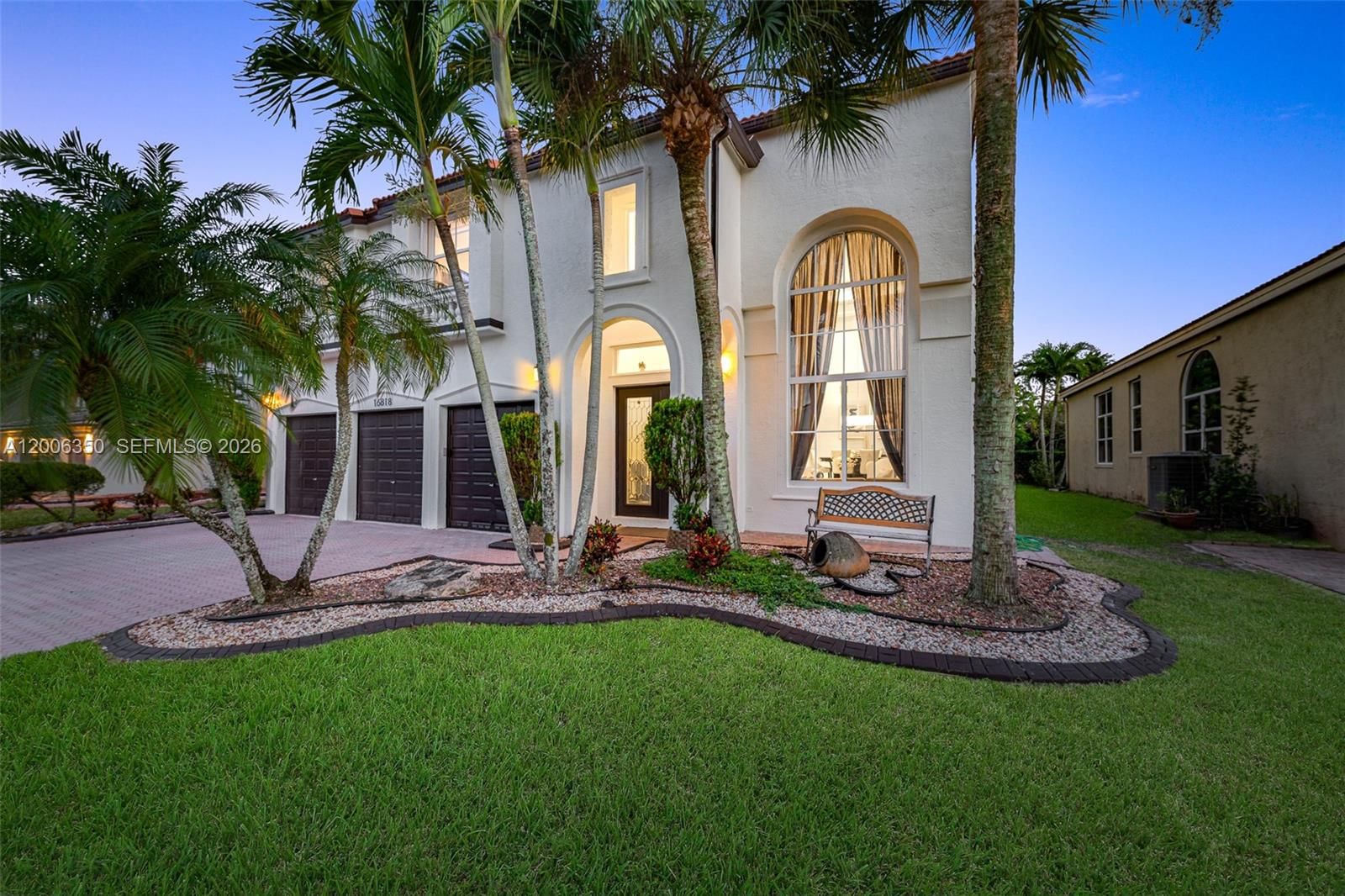 Real estate property located at 16818 16th St, Broward, Sessa Eight, Pembroke Pines, FL