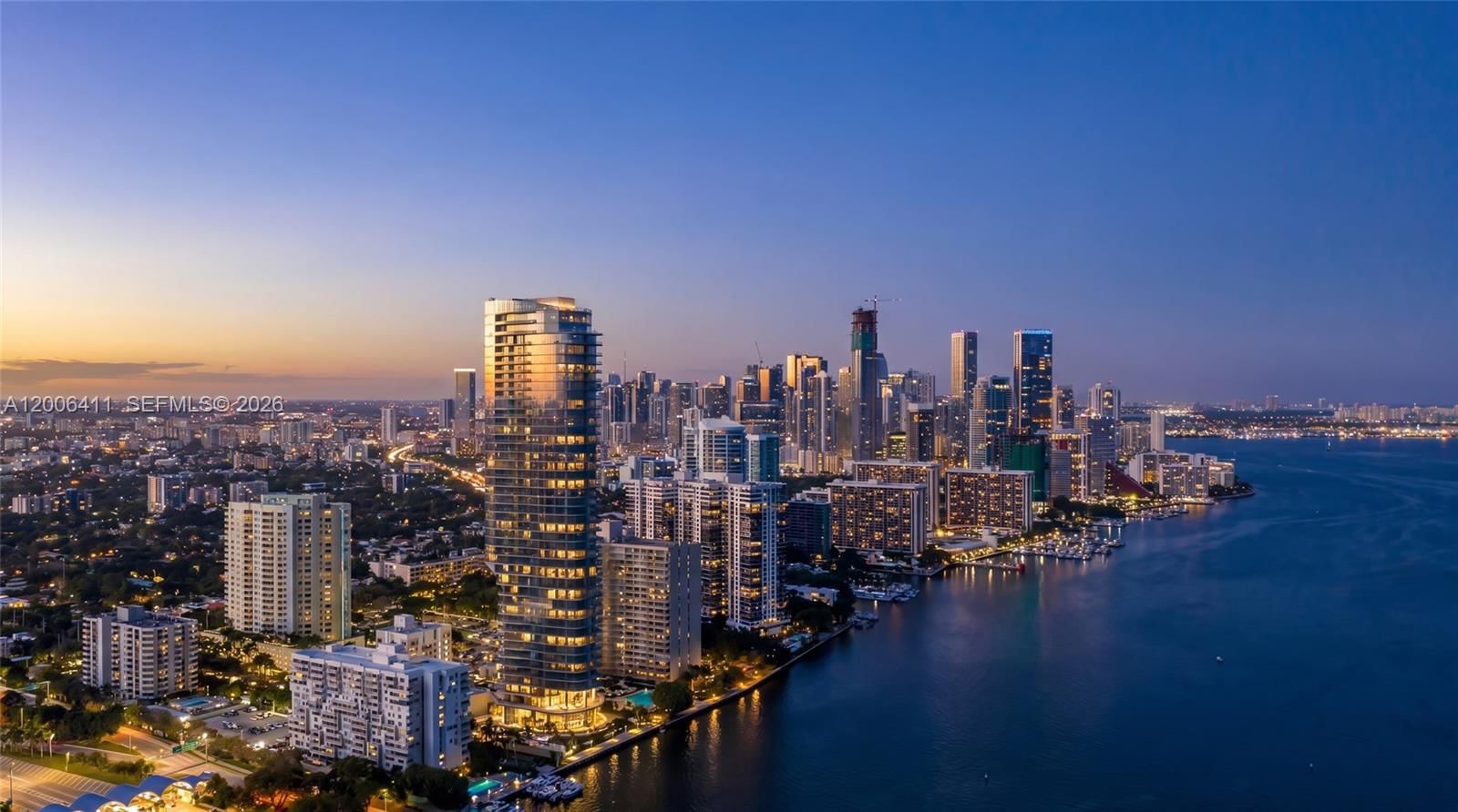 Real estate property located at 175 25th Road #1202, Miami-dade, Una Residences, Miami, FL