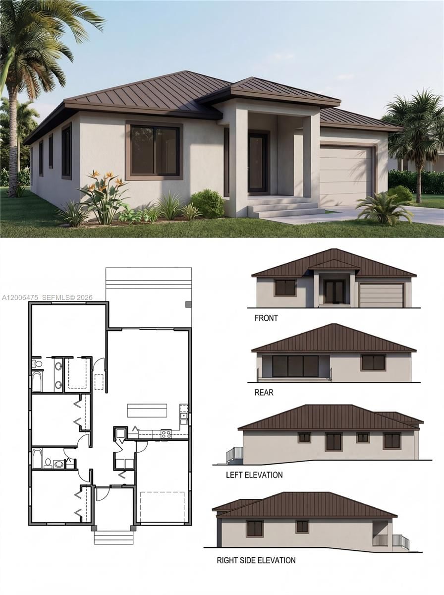 Real estate property located at 4035 25th St, Broward, Carver Ranches, West Park, FL
