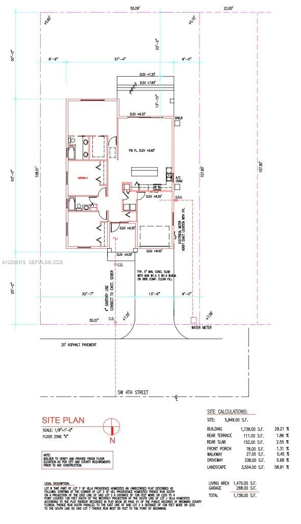 Real estate property located at 4035 25th St, Broward, Carver Ranches, West Park, FL