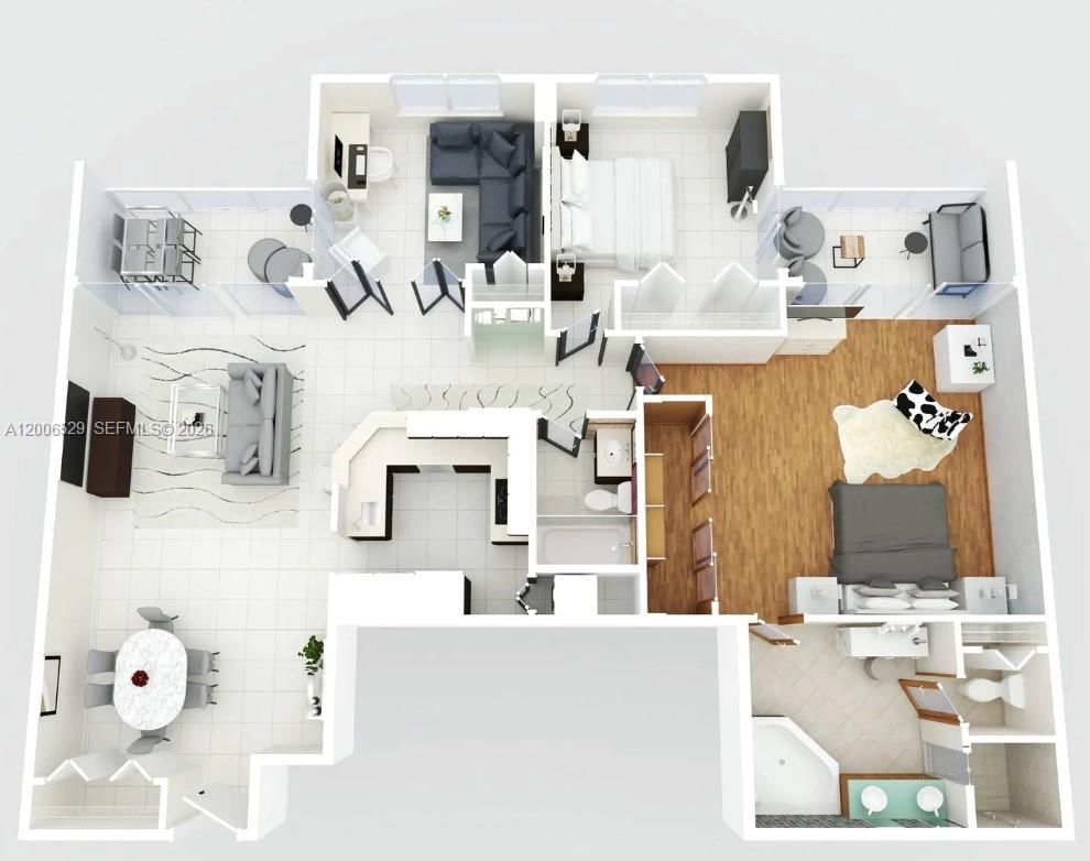 Real estate property located at 1900 Sunset Harbour Dr #2008, Miami-dade, Sunset Harbour North Cond, Miami Beach, FL