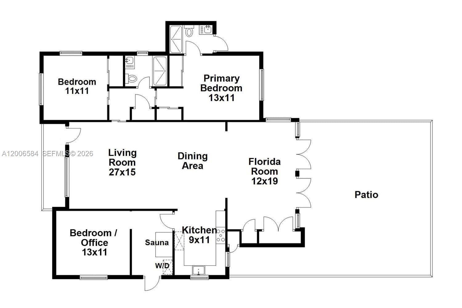 Real estate property located at 5750 52nd Ter, Miami-dade, Orchard Heights, South Miami, FL