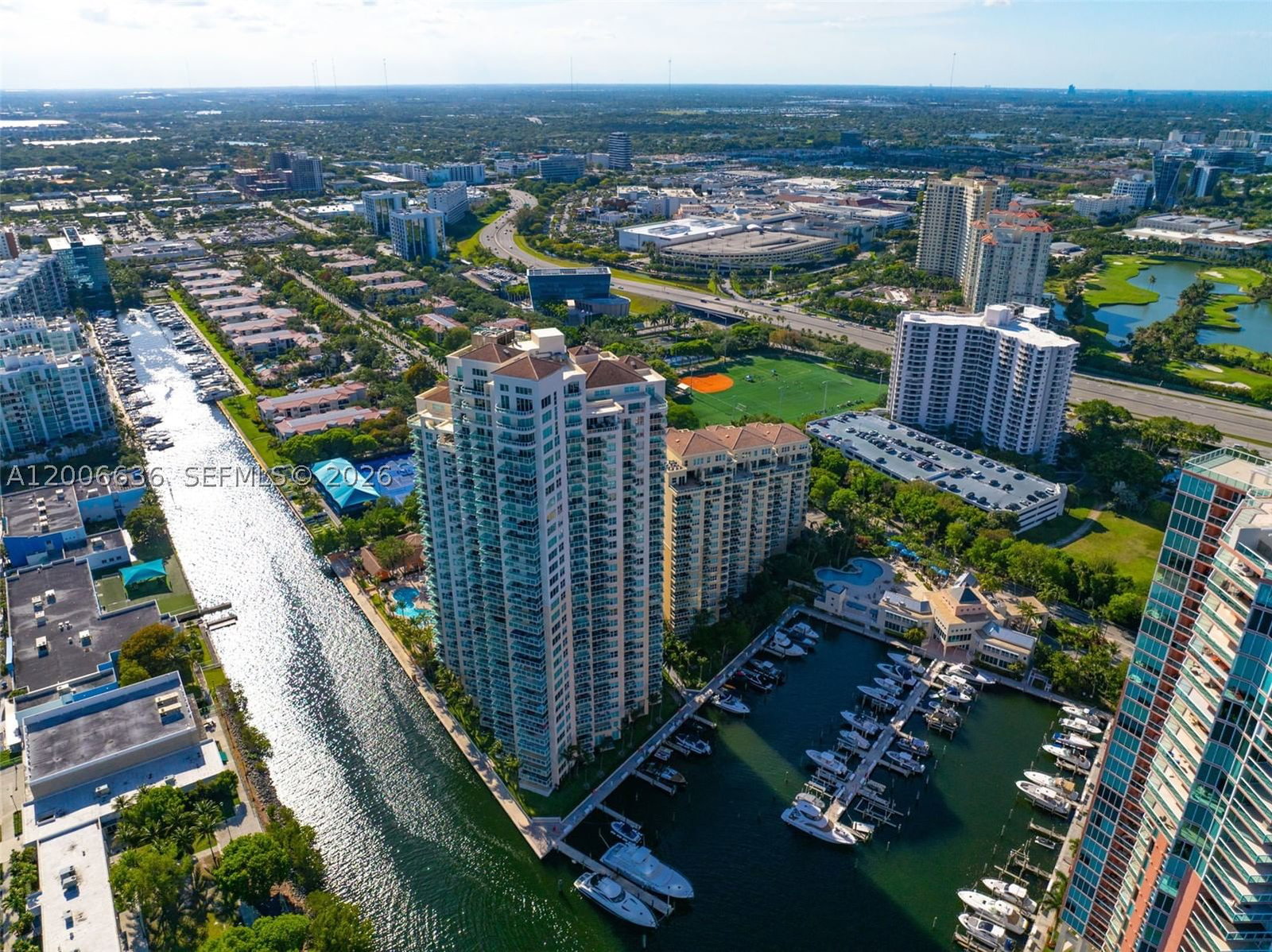 Real estate property located at 3340 190th St #403, Miami-dade, Aventura Marina Condo Num, Aventura, FL