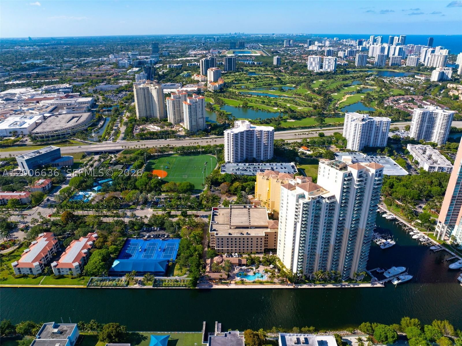 Real estate property located at 3340 190th St #403, Miami-dade, Aventura Marina Condo Num, Aventura, FL