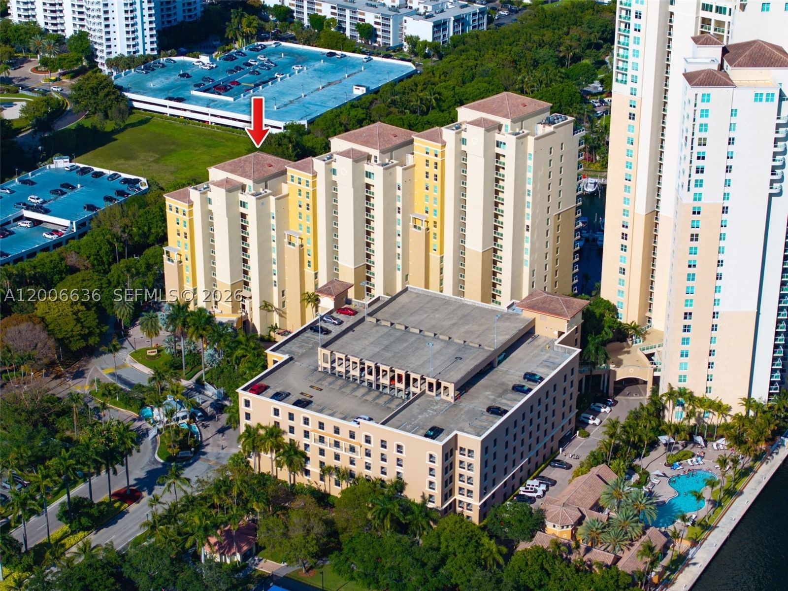 Real estate property located at 3340 190th St #403, Miami-dade, Aventura Marina Condo Num, Aventura, FL