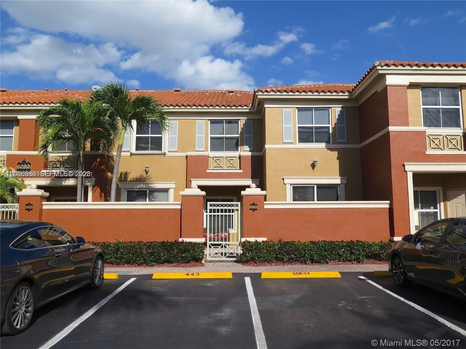 Real estate property located at 6202 116th Pl #443, Miami-dade, The Gates At Doral Isles, Doral, FL