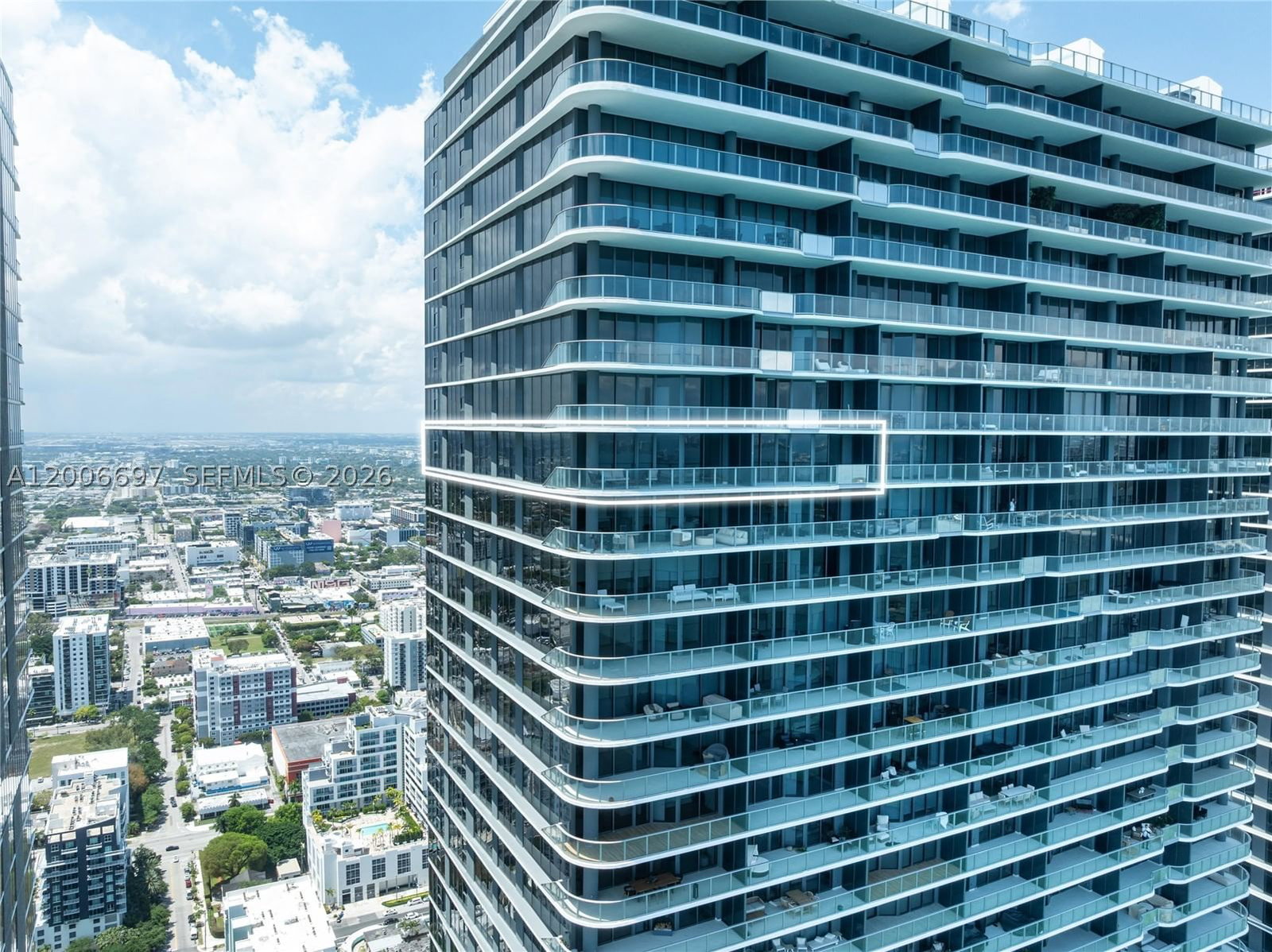 Real estate property located at 700 24th ST #5407, Miami-dade, Aria Reserve, Miami, FL