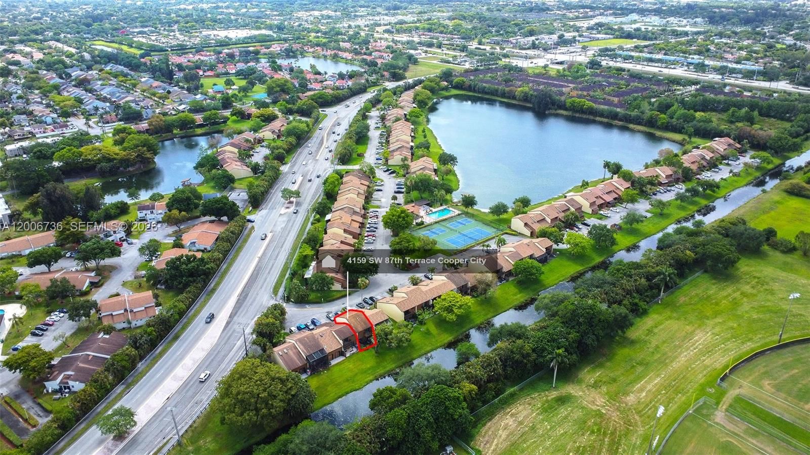 Real estate property located at 4159 87th Ter, Broward, Pine Island Lakes Townhom, Davie, FL