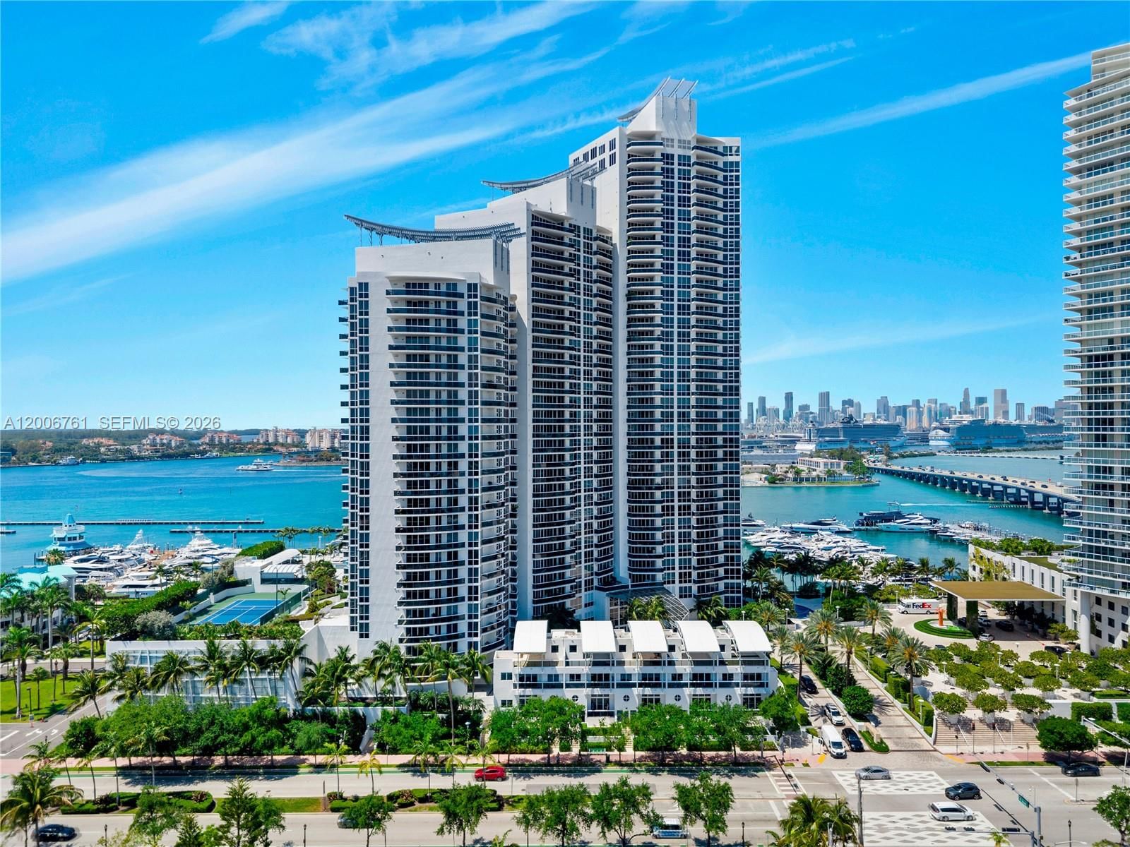 Real estate property located at 400 Alton Rd TH-1A, Miami-dade, A12006646at Portofin, Miami Beach, FL