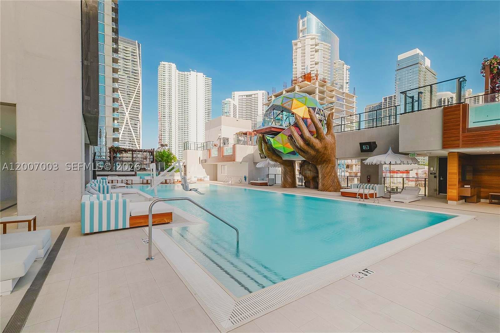 Real estate property located at 20 11th St #4202, Miami-dade, Eleven Hotel And Residence, Miami, FL