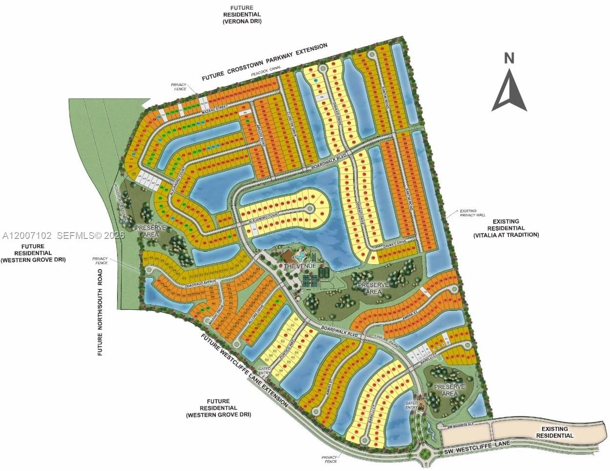 Real estate property located at 13469 Alejandro Court, St Lucie, Esplanade At Tradition, Port St Lucie, FL