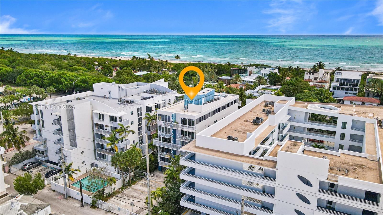 Real estate property located at 7824 Collins Ave #401, Miami-dade, Collins Park Condo, Miami Beach, FL