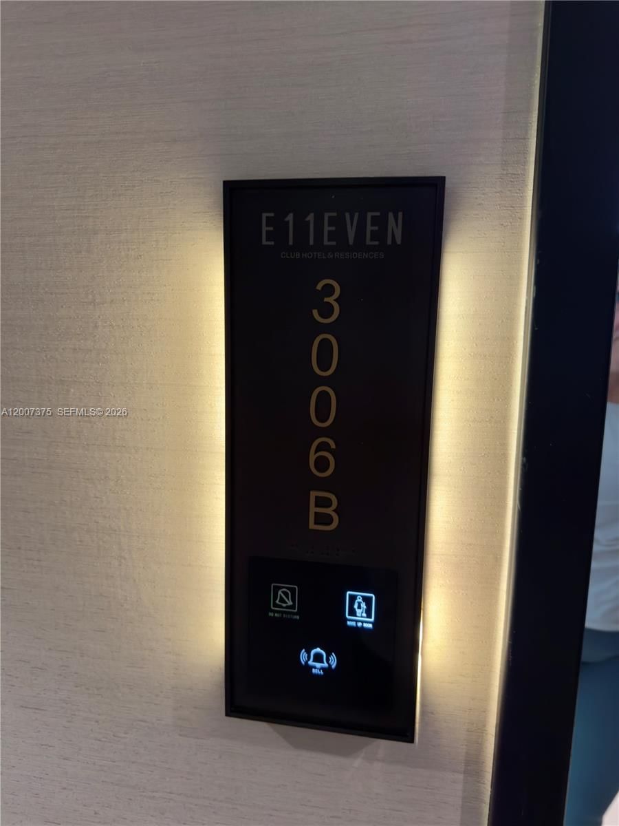 Real estate property located at 20 11th St #3006B, Miami-dade, E11even, Miami, FL