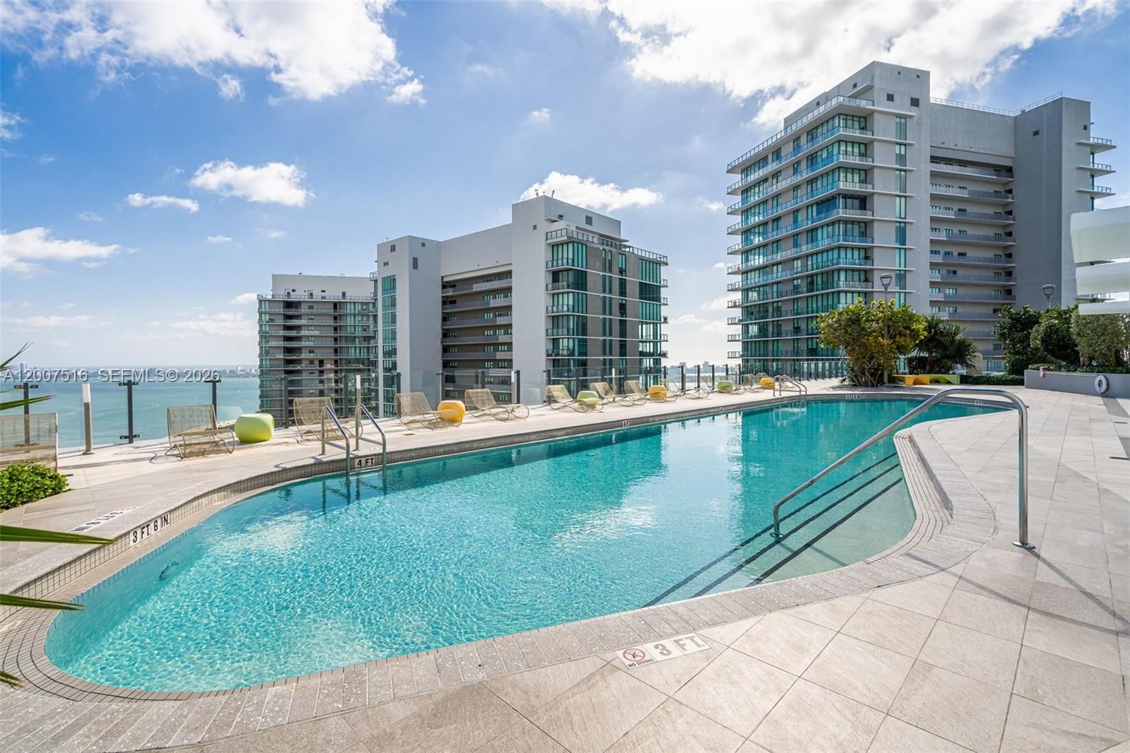 Real estate property located at 501 31st St #3704, Miami-dade, Paraiso Bayviews Condo, Miami, FL