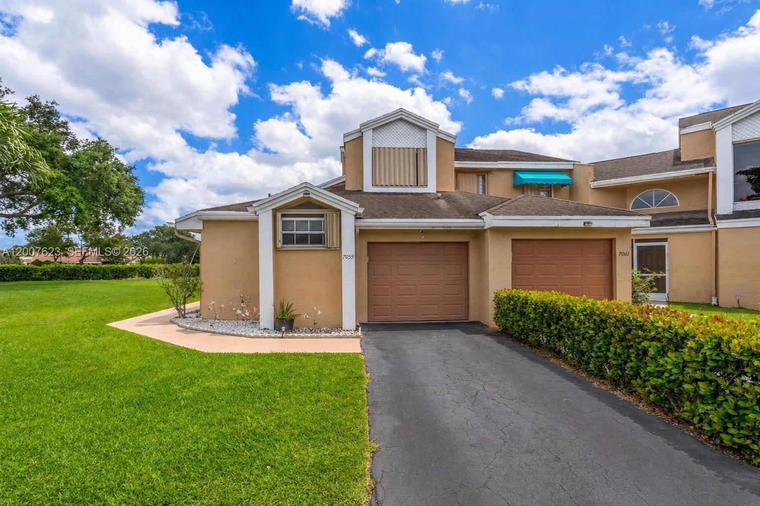 Real estate property located at 7059 Woodmont Way, Broward, Cypress At Woodmont Iii, Tamarac, FL