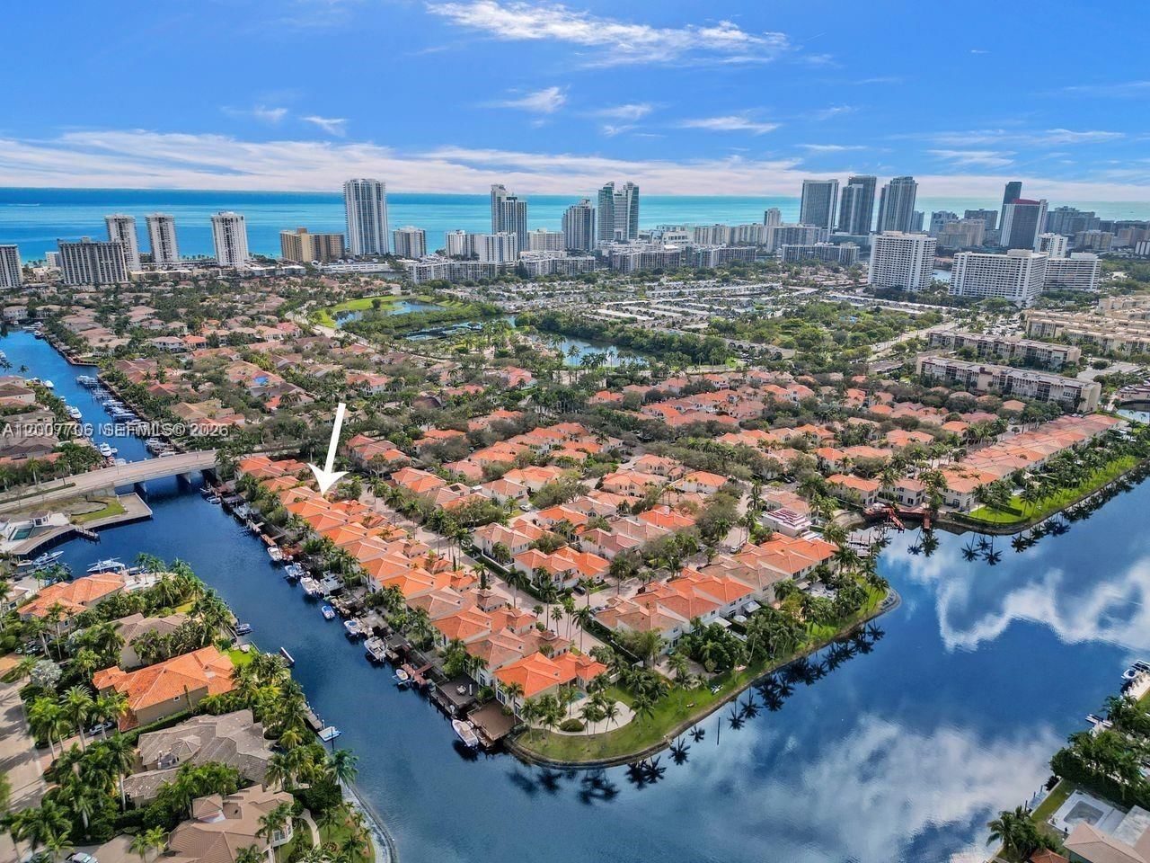 Real estate property located at 1141 Waterside Ln, Broward, Three Islands 3rd Section, Hollywood, FL