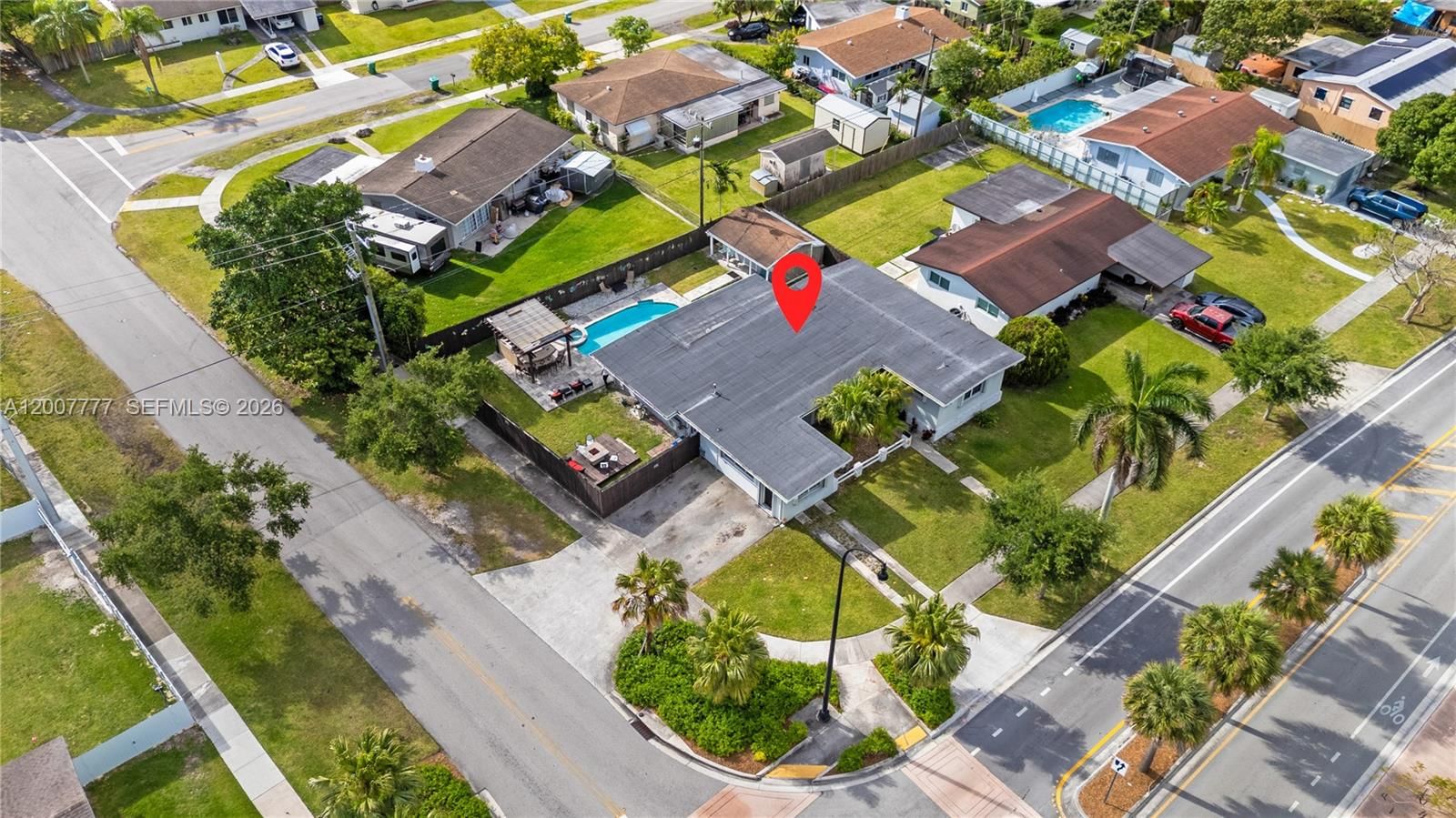 Real estate property located at 9500 Caribbean Blvd, Miami-dade, South Coral Homes Sec 2, Cutler Bay, FL