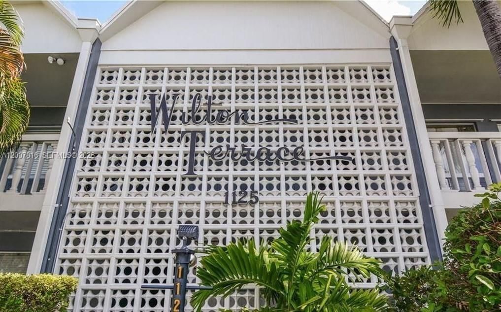 Real estate property located at 1125 30th Ct #10, Broward, Wilton Terrace Condo, Wilton Manors, FL