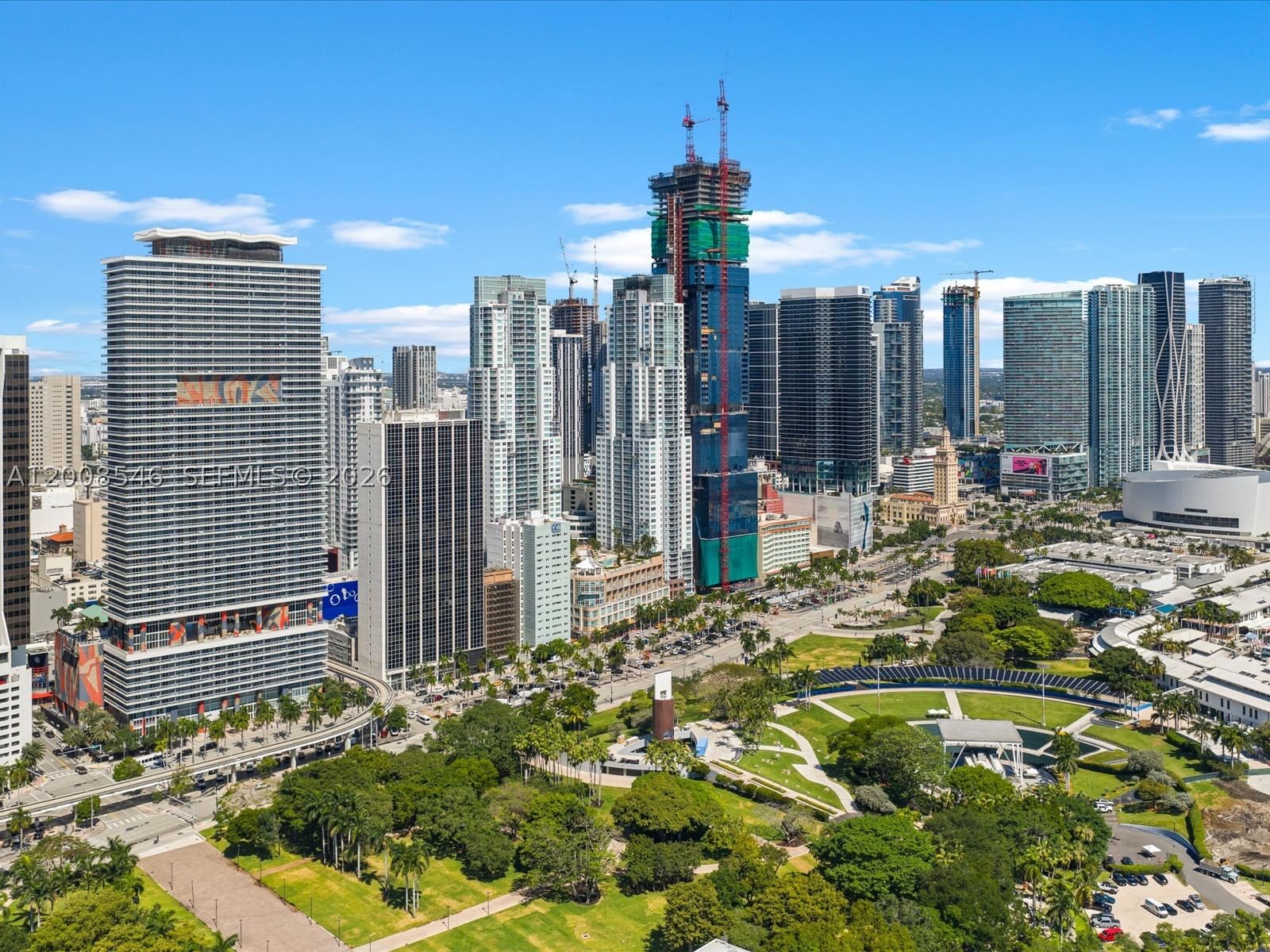 Real estate property located at 50 Biscayne Blvd #3308, Miami-dade, 50 Biscayne Condo, Miami, FL