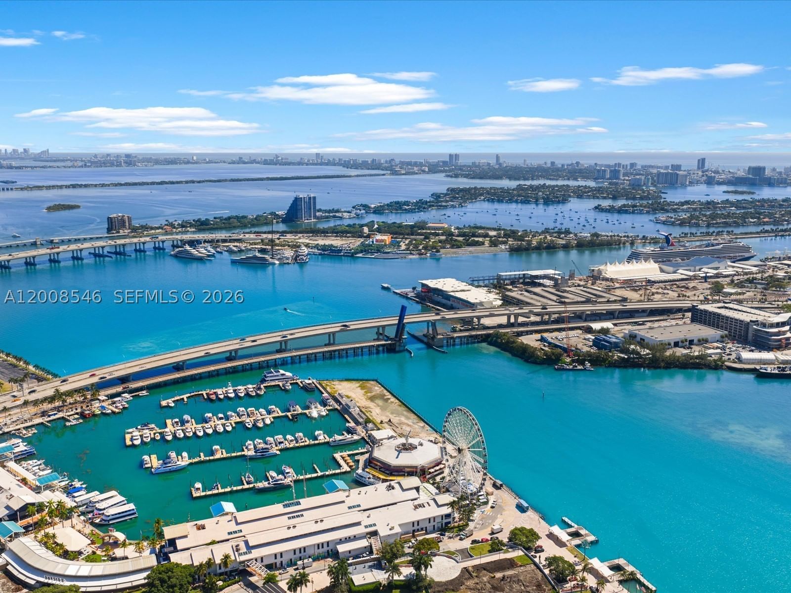 Real estate property located at 50 Biscayne Blvd #3308, Miami-dade, 50 Biscayne Condo, Miami, FL