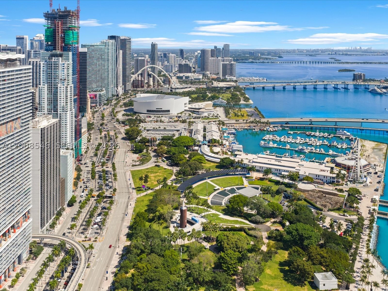 Real estate property located at 50 Biscayne Blvd #3308, Miami-dade, 50 Biscayne Condo, Miami, FL