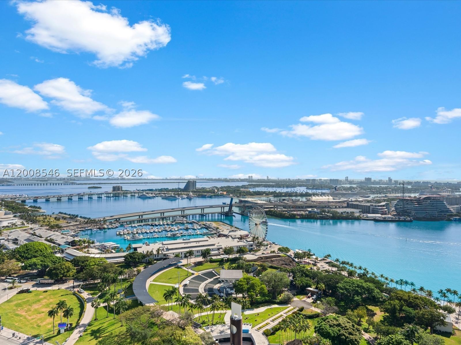 Real estate property located at 50 Biscayne Blvd #3308, Miami-dade, 50 Biscayne Condo, Miami, FL