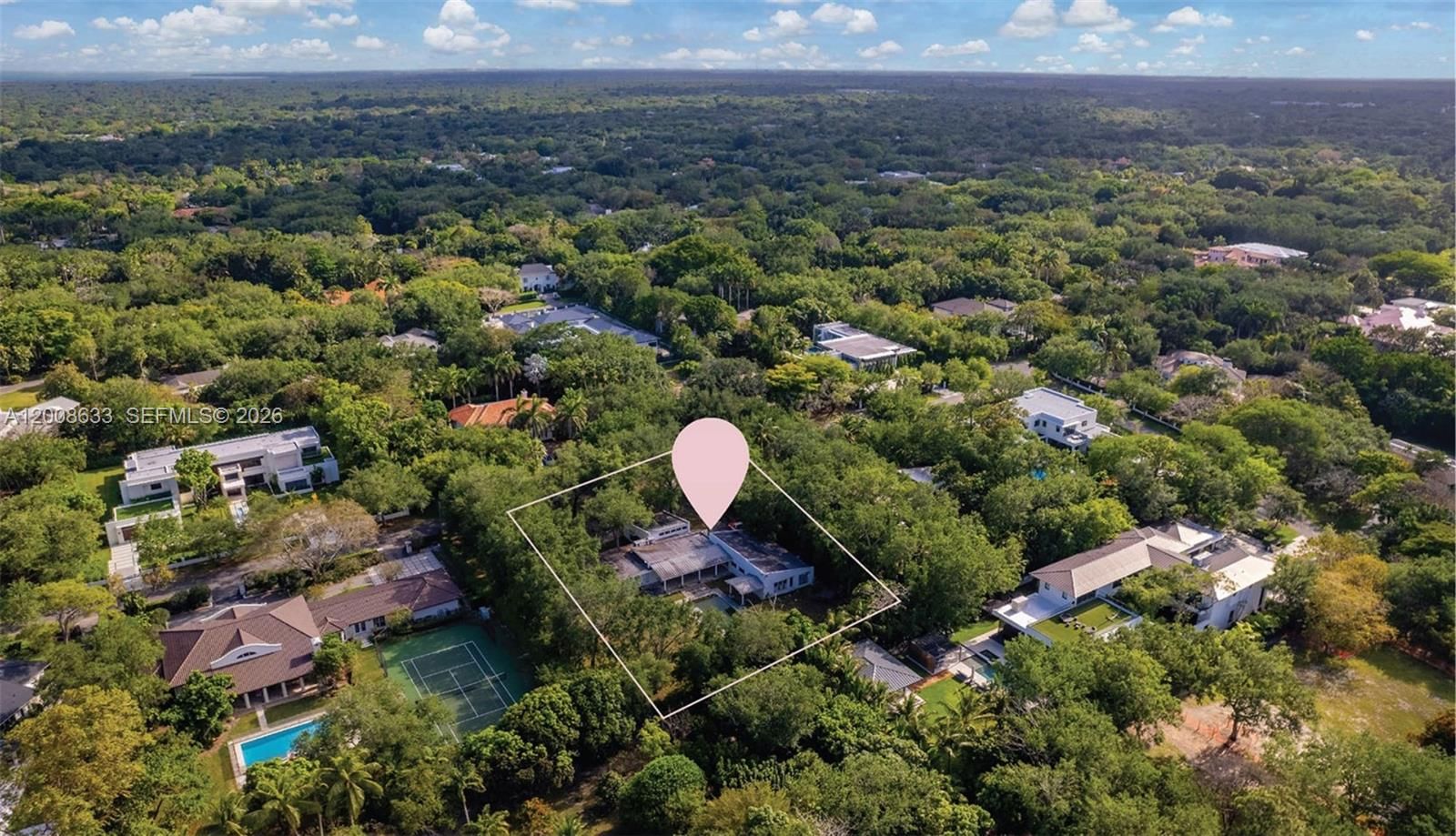 Real estate property located at 6285 98th St, Miami-dade, Pine Acres Ests, Pinecrest, FL