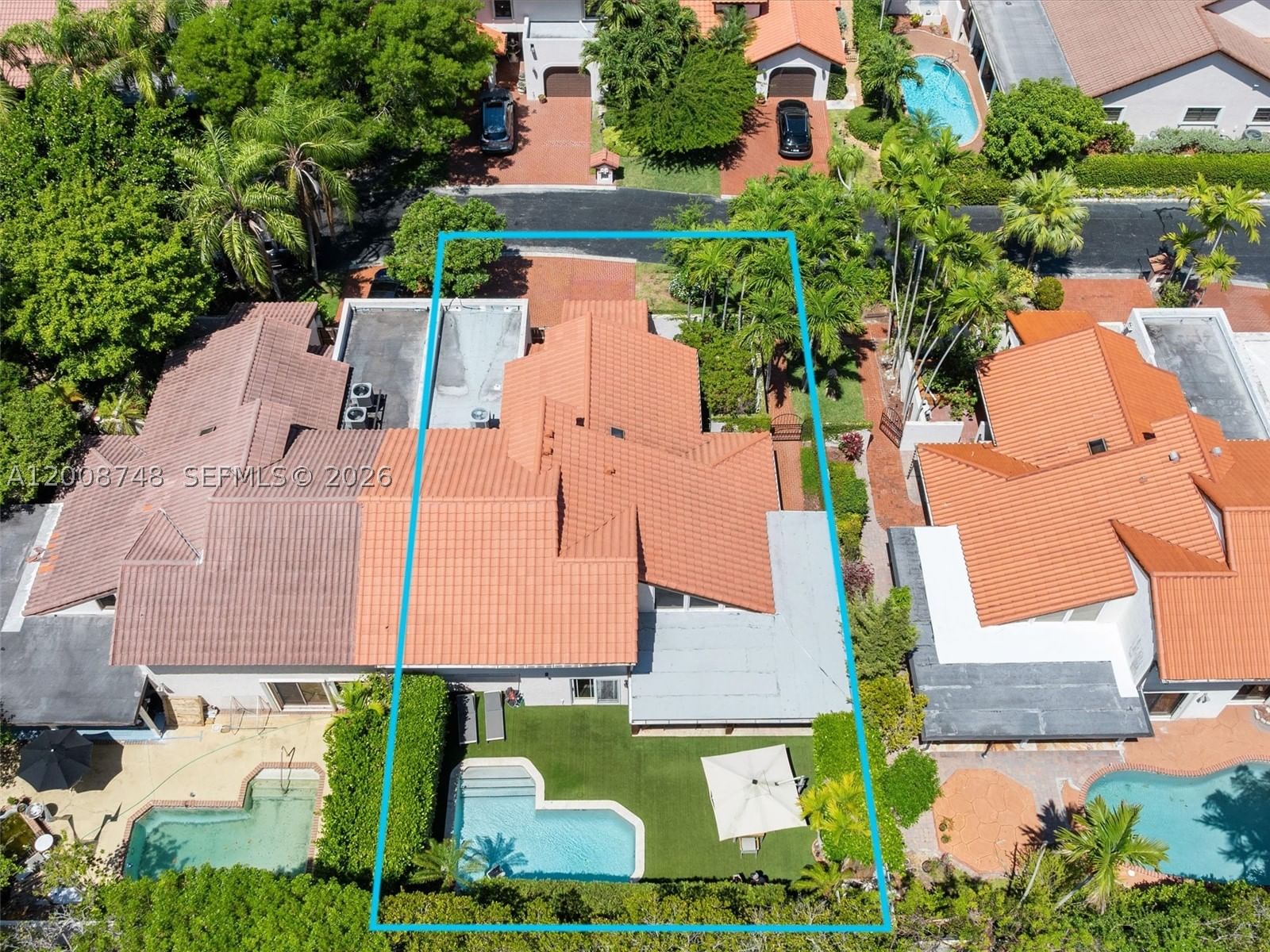 Real estate property located at 8889 78th Ct, Miami-dade, Tara, Miami, FL