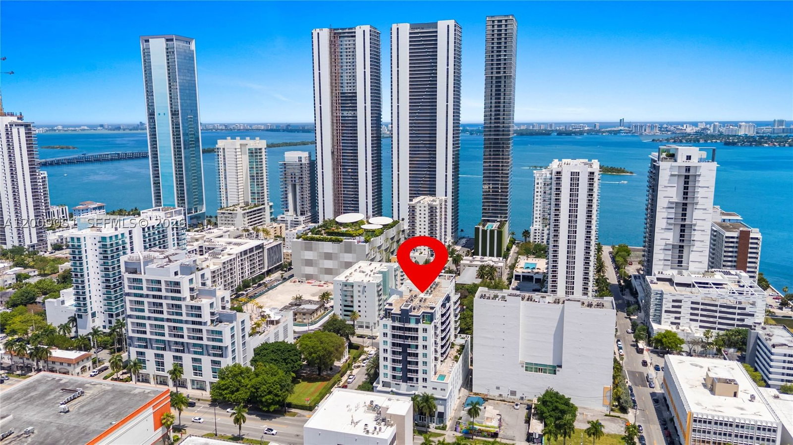 Real estate property located at 2275 Biscayne Blvd #802, Miami-dade, Uptown Lofts Condo, Miami, FL
