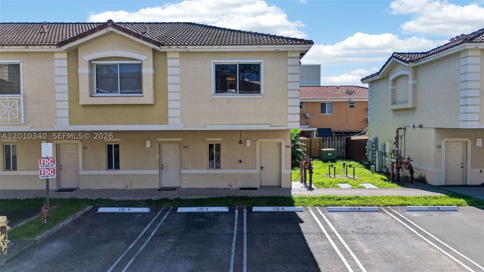 Real estate property located at 7995 8th St #100C, Miami-dade, Park Place At Midway Cond, Miami, FL
