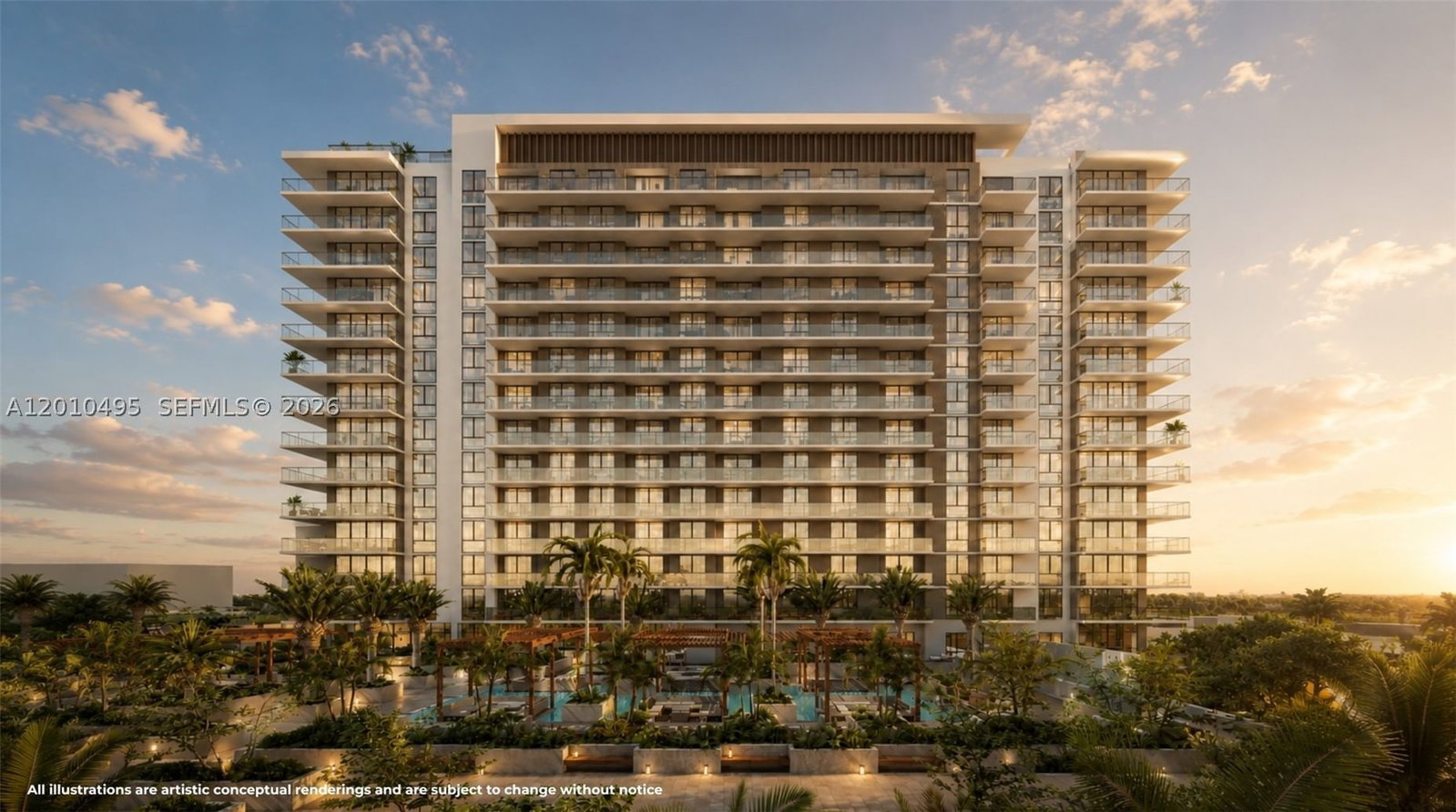 Real estate property located at 401 Federal Highway #910, Miami-dade, Gaia Residences, Miami, FL