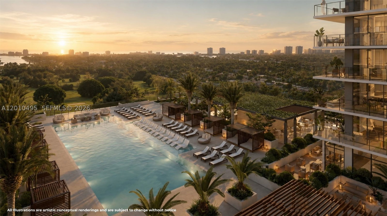 Real estate property located at 401 Federal Highway #910, Miami-dade, Gaia Residences, Miami, FL