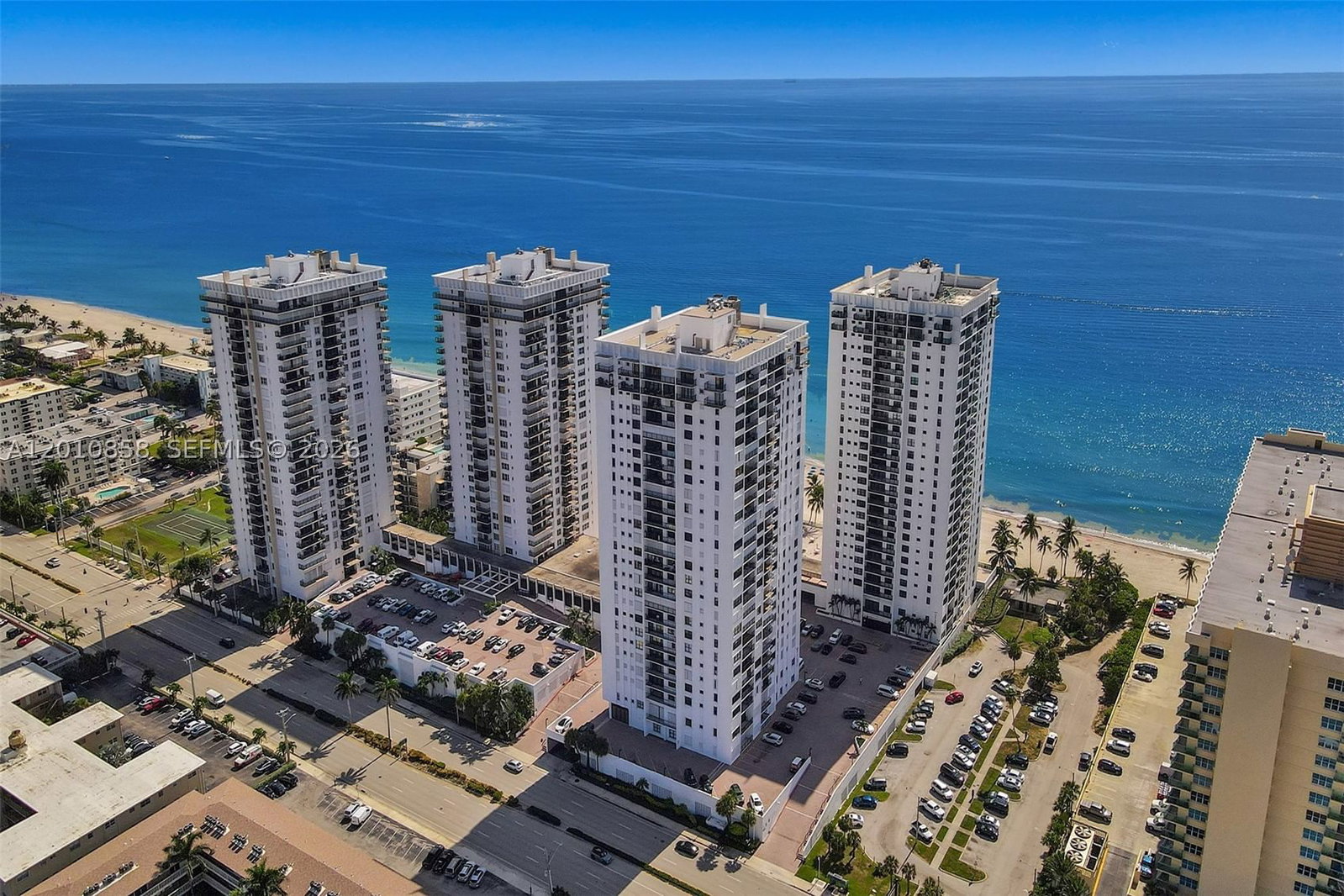 Real estate property located at 2301 Ocean Dr #2603, Broward, Catania Condo, Hollywood, FL