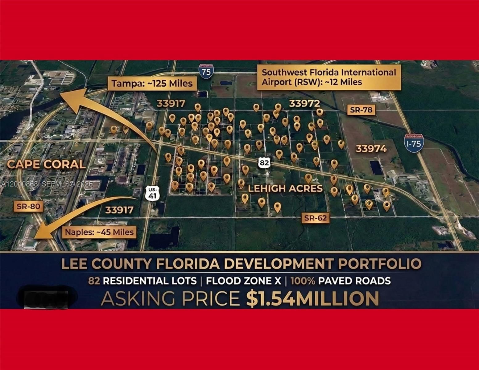 Real estate property located at , Lee, Other Geographic Area (out Of Area Only), Lehigh Acres, FL