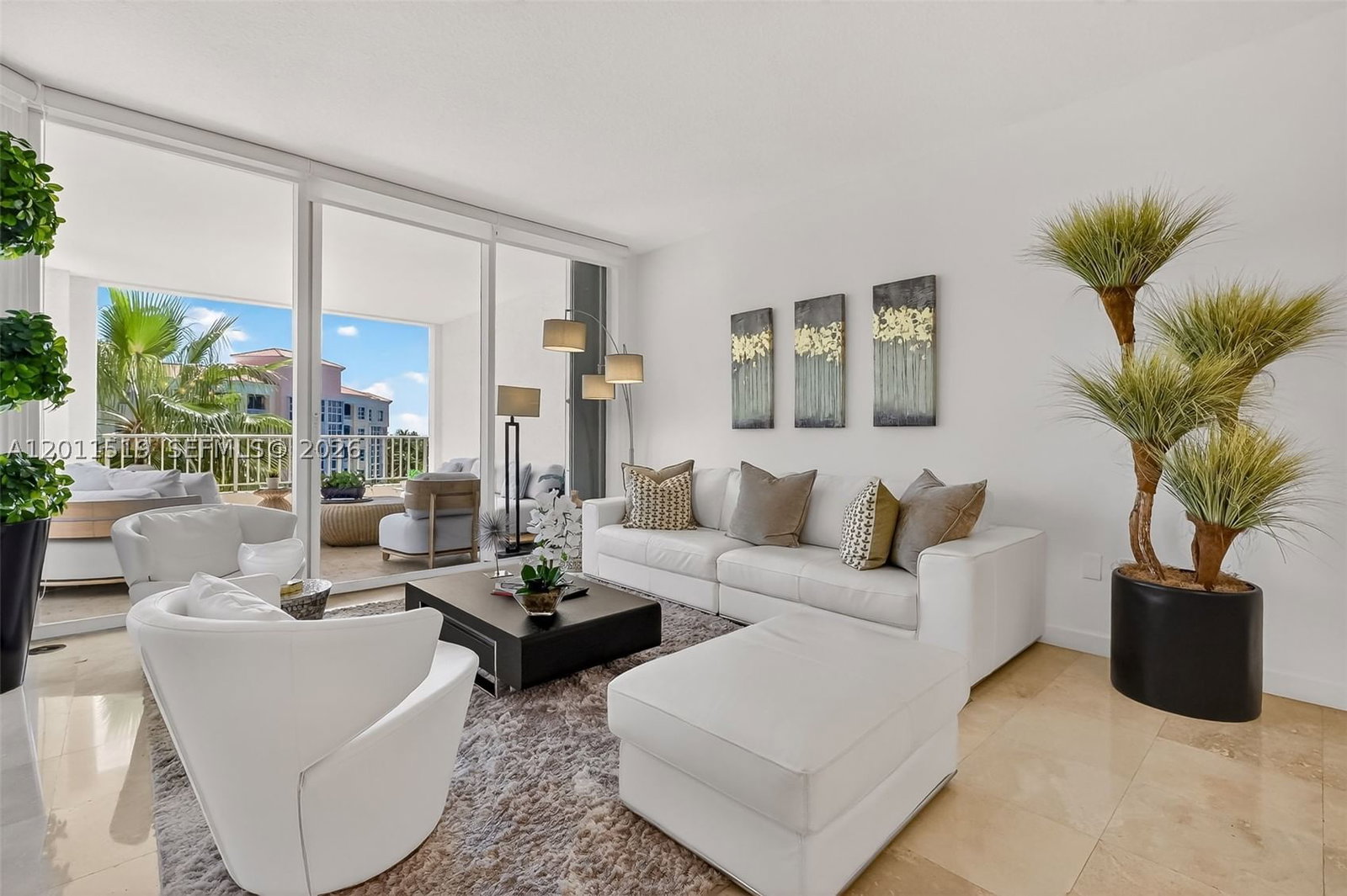 Real estate property located at 705 Crandon Blvd #506, Miami-dade, Resort Villa One Condo, Key Biscayne, FL
