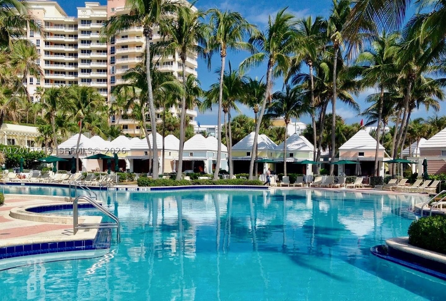Real estate property located at 705 Crandon Blvd #506, Miami-dade, Resort Villa One Condo, Key Biscayne, FL