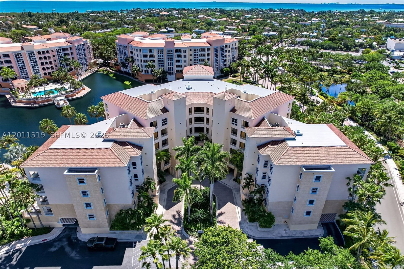Real estate property located at 705 Crandon Blvd #506, Miami-dade, Resort Villa One Condo, Key Biscayne, FL