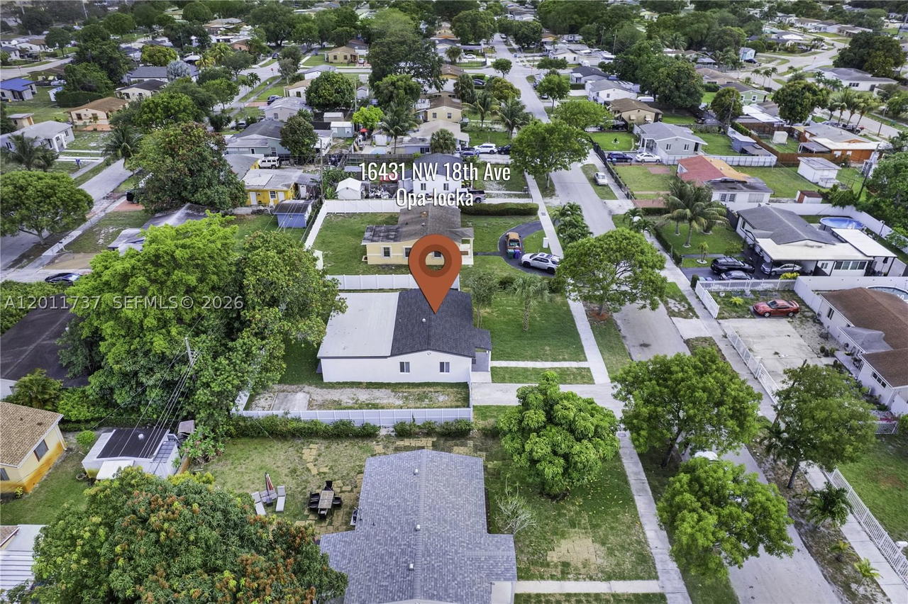 Real estate property located at 16431 18 AVE, Miami-dade, Bunche Park 1st Addn Pb 53, Miami Gardens, FL