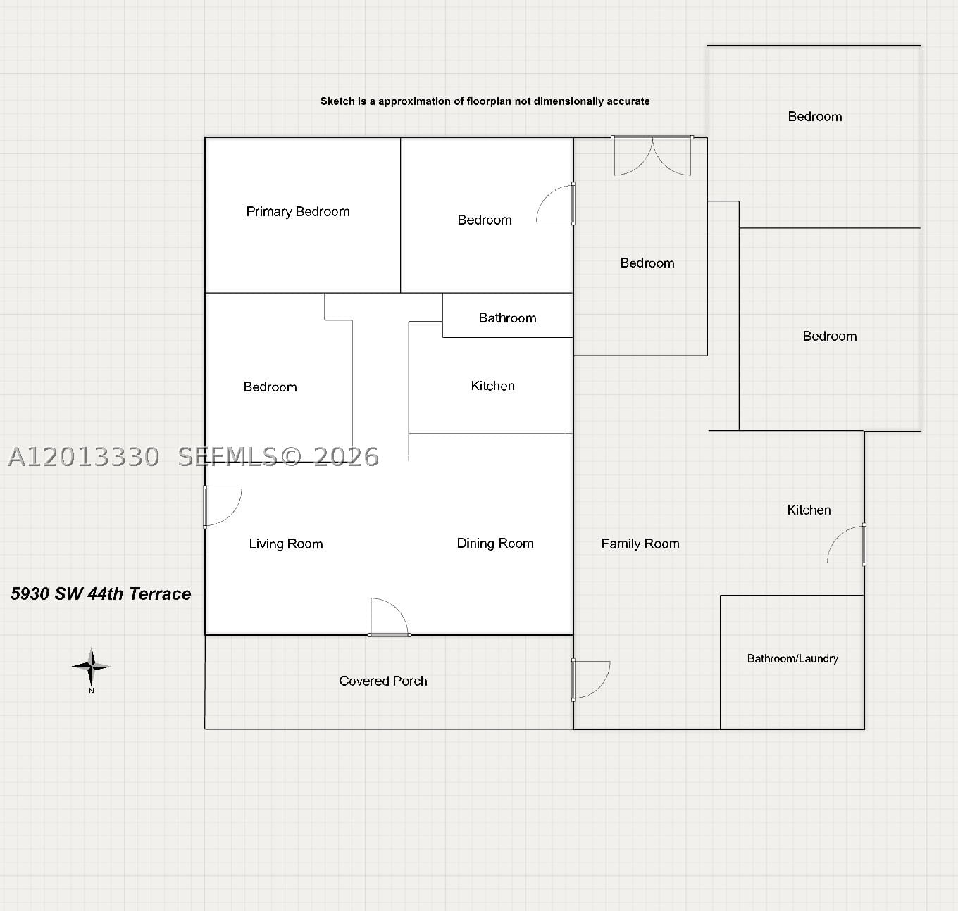 Real estate property located at 5930 44th Ter, Miami-dade, Riviera Estates 1st Addn, Miami, FL