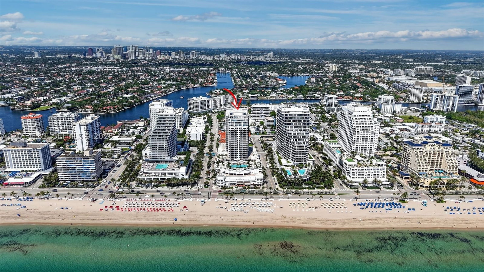 Real estate property located at 505 Fort Lauderdale Beach Blvd #2412, Broward, Q Club Resort & Residence, Fort Lauderdale, FL