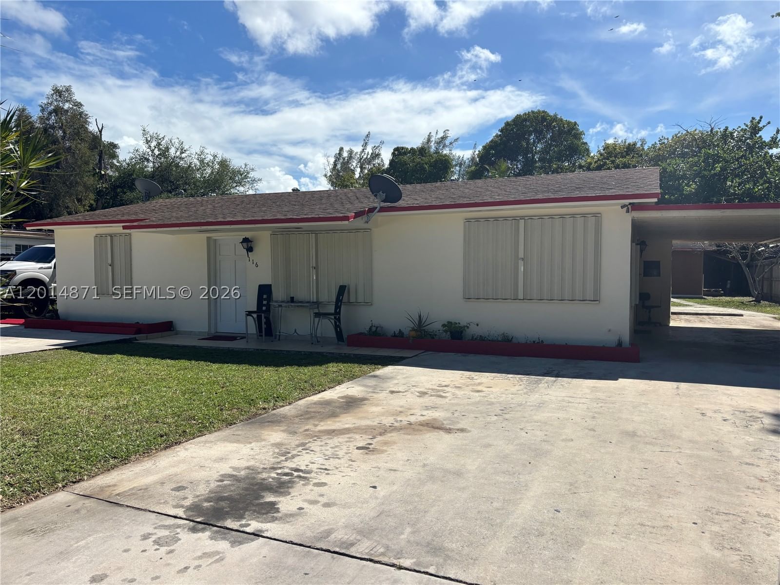 Real estate property located at 116 Allen Rd, Broward, Miami Gardens Estates Sec, West Park, FL