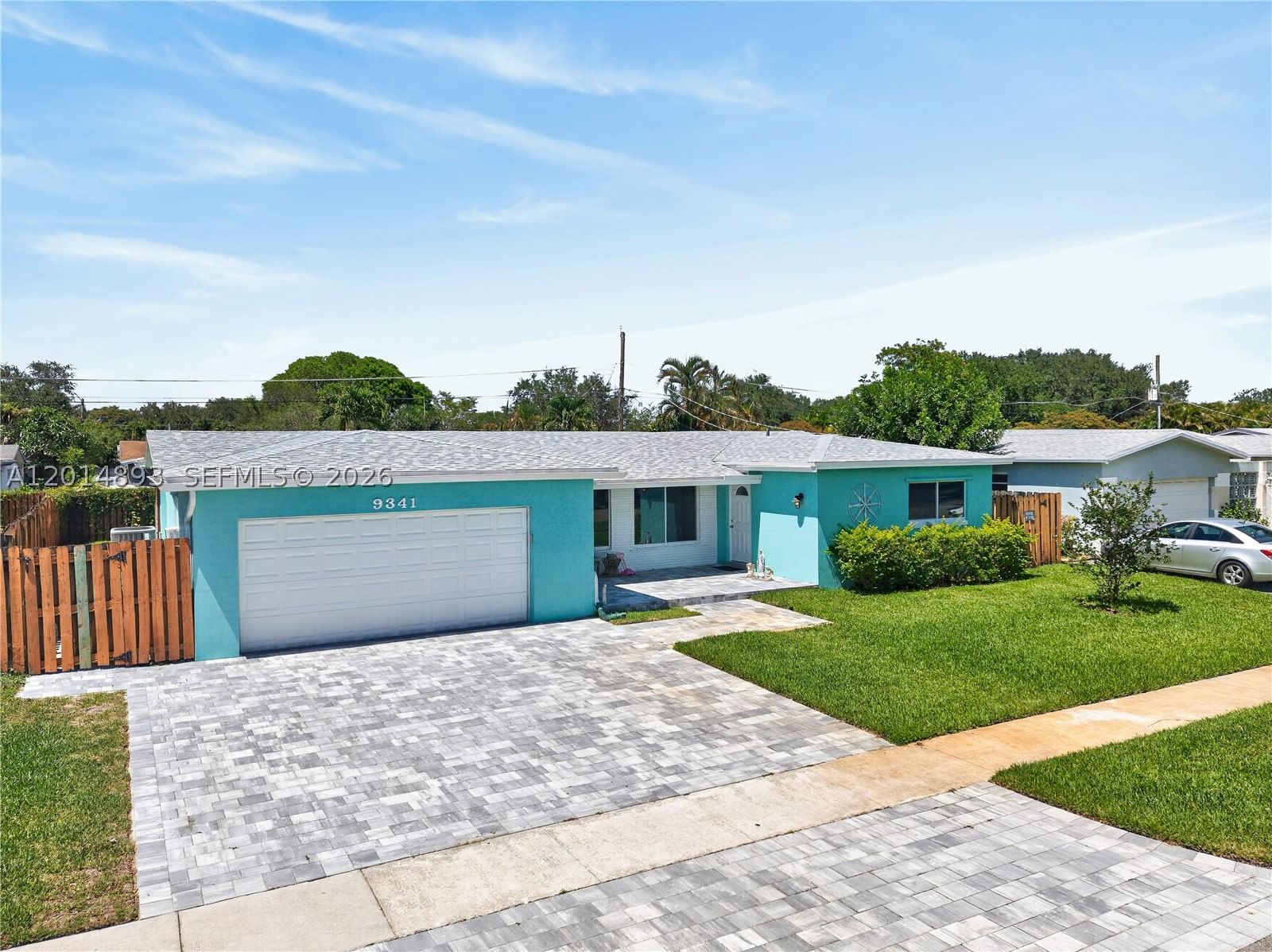 Real estate property located at 9341 56th St, Broward, Cooper Estates Sec 2, Cooper City, FL