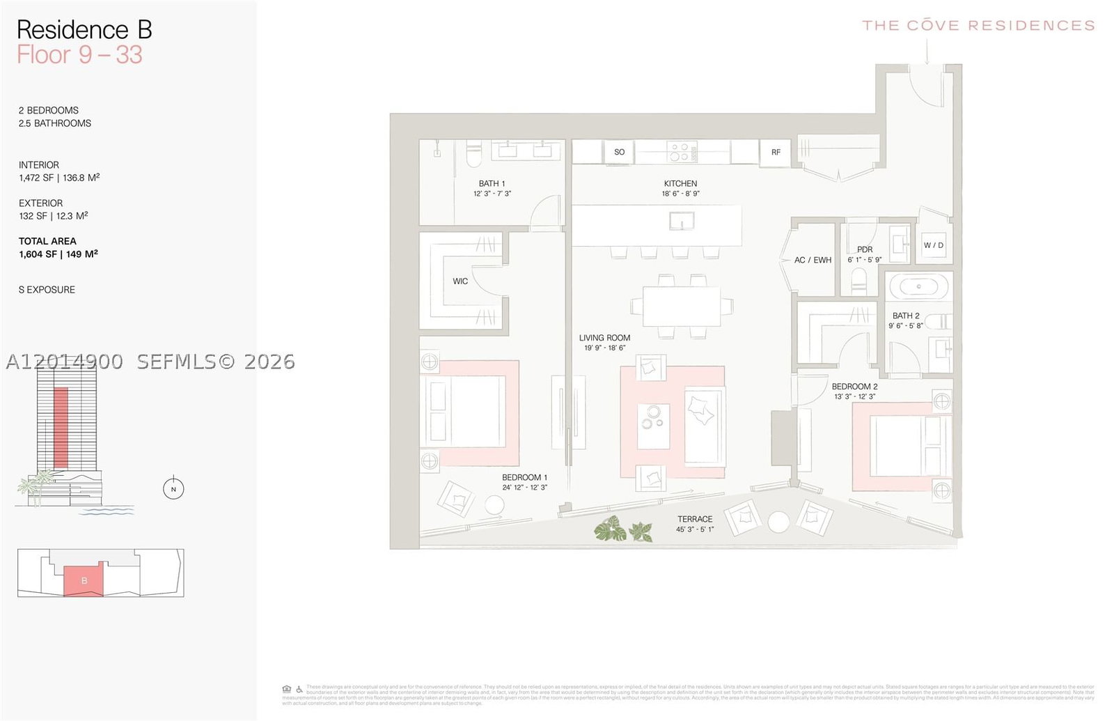 Real estate property located at 456 29th St #2403, Miami-dade, Cove Miami, Miami, FL