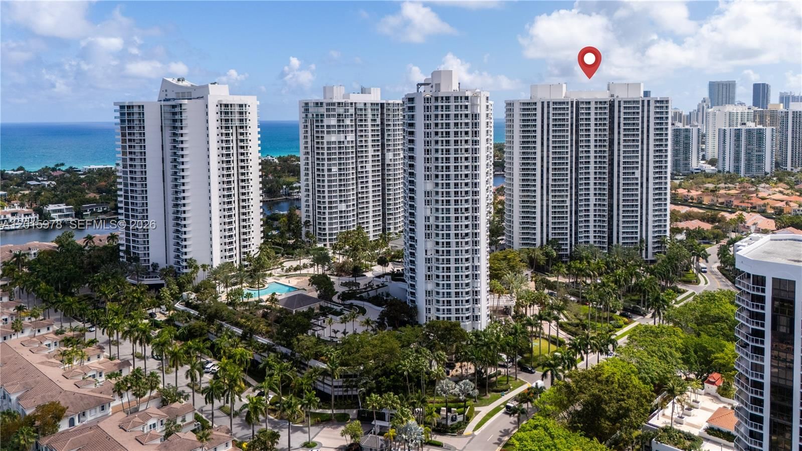 Real estate property located at 21055 Yacht Club Dr #1707, Miami-dade, South Tower At The Point, Aventura, FL